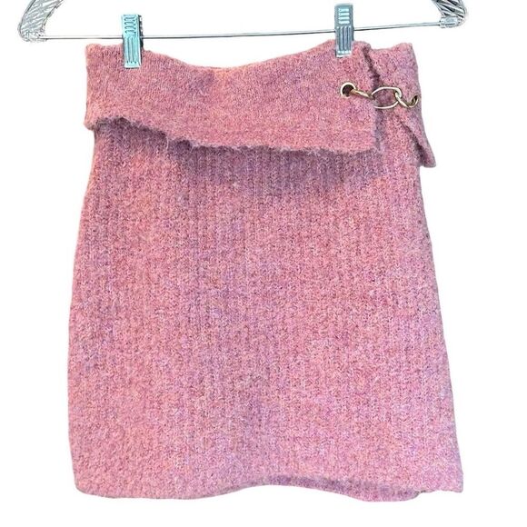 wild fable Dresses & Skirts - NWT Wild Fable Boucle Mini Skirt Fuzzy Pink Size Small